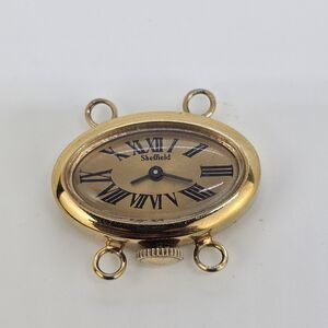 VTG‎ Sheffield 28MM Mechanical Women Watch TESTED NOT WORKING FOR PARTS ONLY